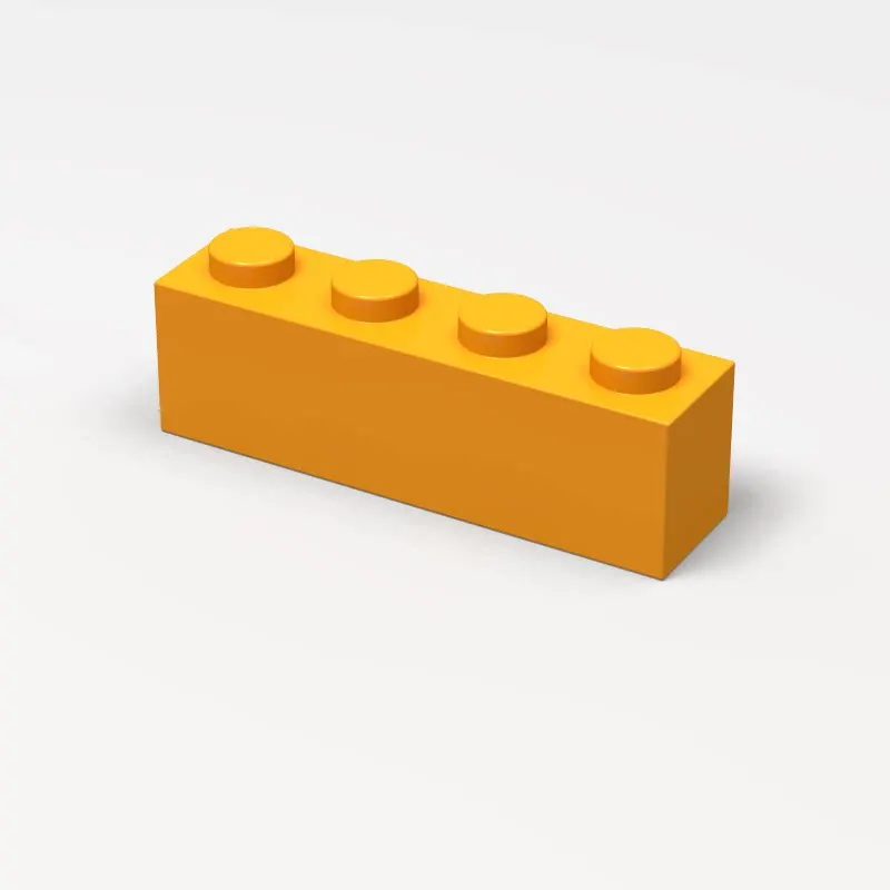 MOC 100PCS High-Tech 3010 3066 1x4 Bricks Building Blocks Puzzle Particle Plate Board Educational Toy Children Birthday Gifts