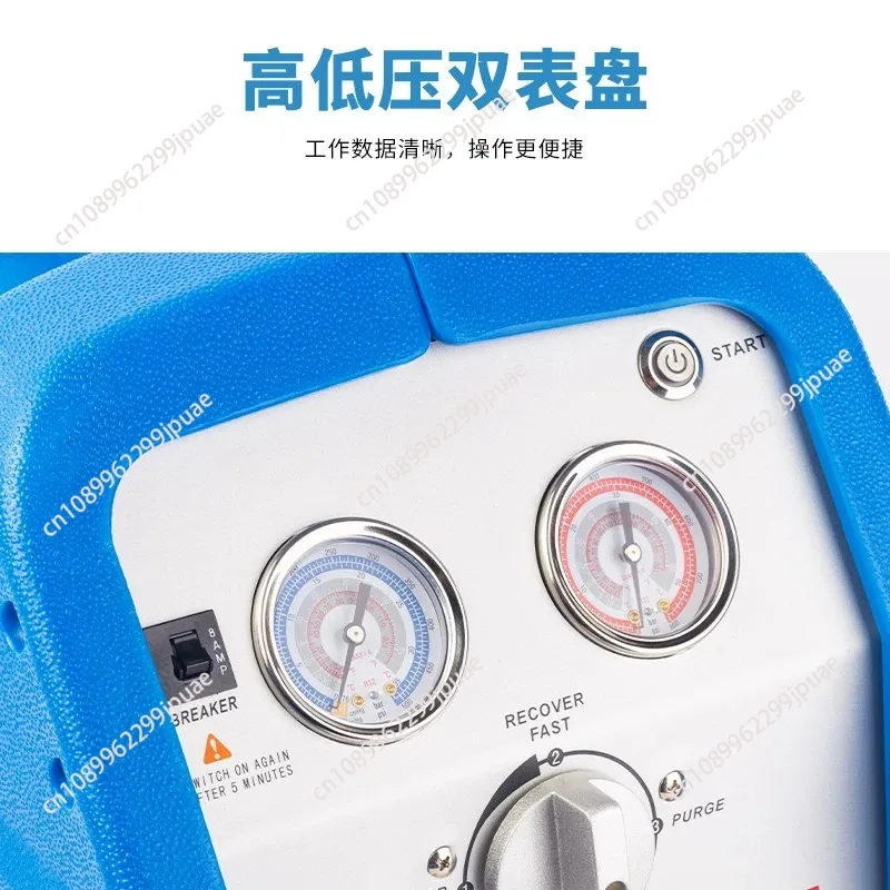 R32  New Air Conditioning Double Cylinder Gas Freezer