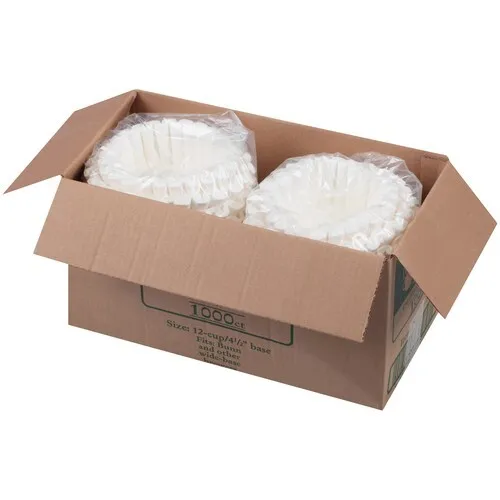

12 Cup Coffee Filters 1000 Count Premium Unbleached Paper Filter for Automatic Drip Coffee Makers Compatible with Most 12 Cup