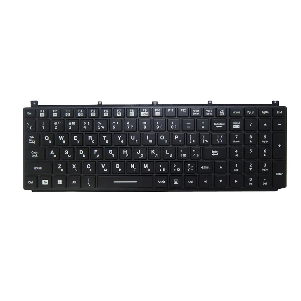 YD Laptop With Backlit Keyboard For Getac NK5103-03313T-10 Russian RU Black With Frame New