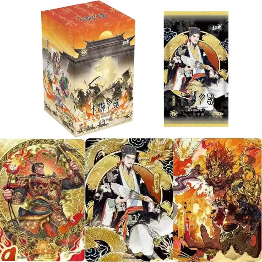 

KAYOU Genuine Three Kingdoms Card Northern Expedition To Central Plains Series Ode To Heroes Three Powers Collection Card
