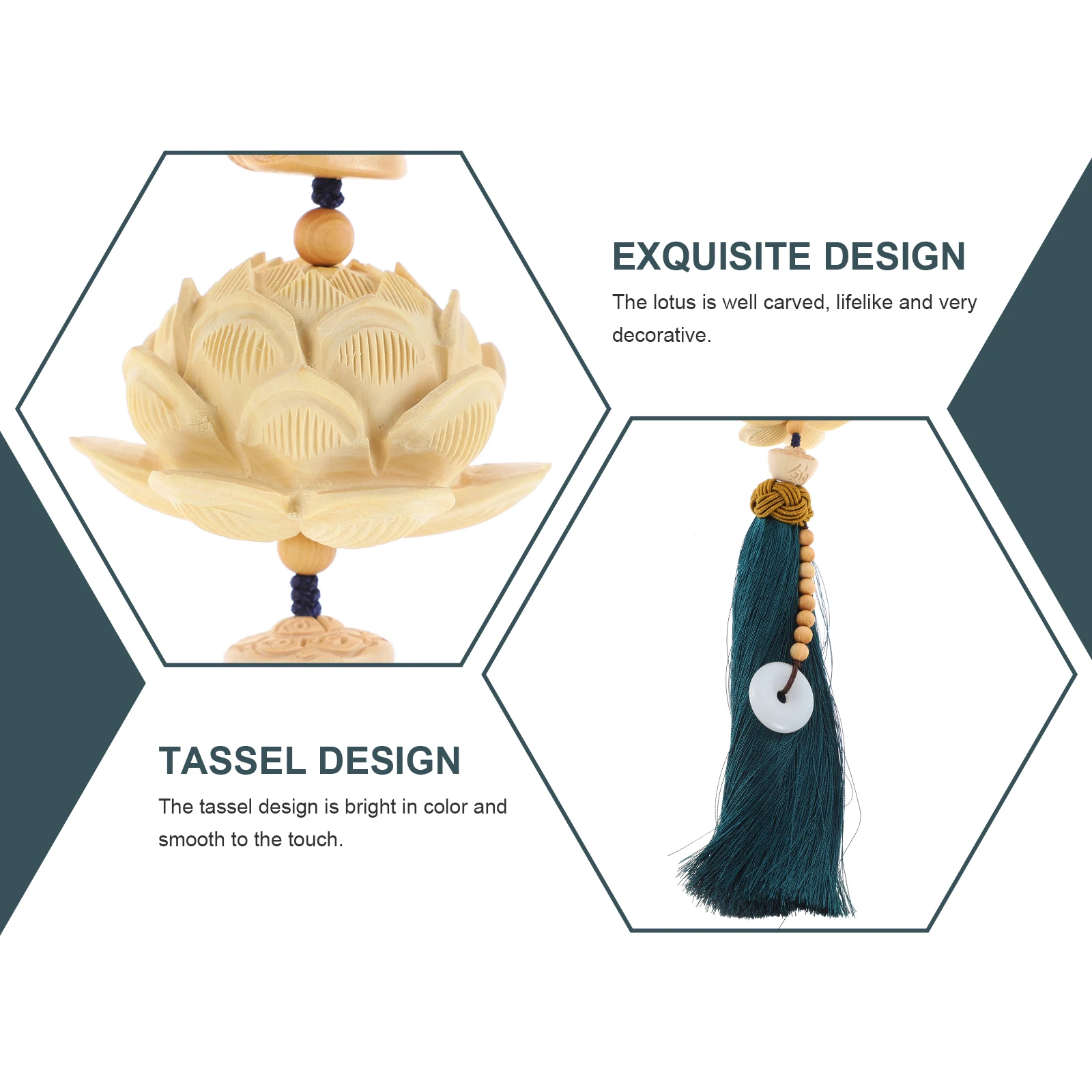 

Retro Car Car Pendant Smooth Wood Wooden Pendant Material Home Decor Hanging nament Buddha Hanging Decor Stylish
