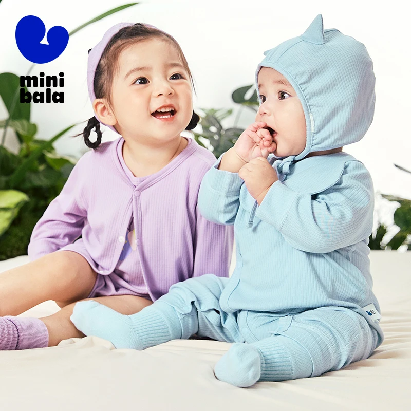 

Миниатюрный комплект домашней одежды для мальчиков и девочек, детская дышащая хлопковая пижама, детский наряд с кондиционером