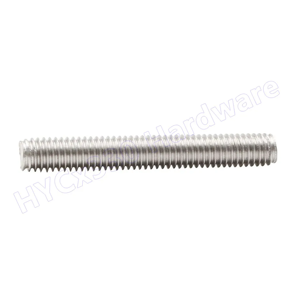 Fully Threaded Rod Aluminum Alloy Screw Metric M4-M10 Headless Bolt Thread Stud Rods Screws