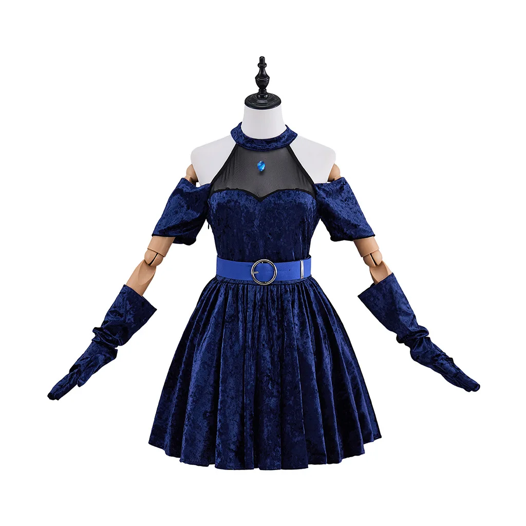 

Alien Stage Mizi Cosplay Costume Uniform Jacquard Fabric Wig Anime Chinese Style Halloween Costumes for Women Game