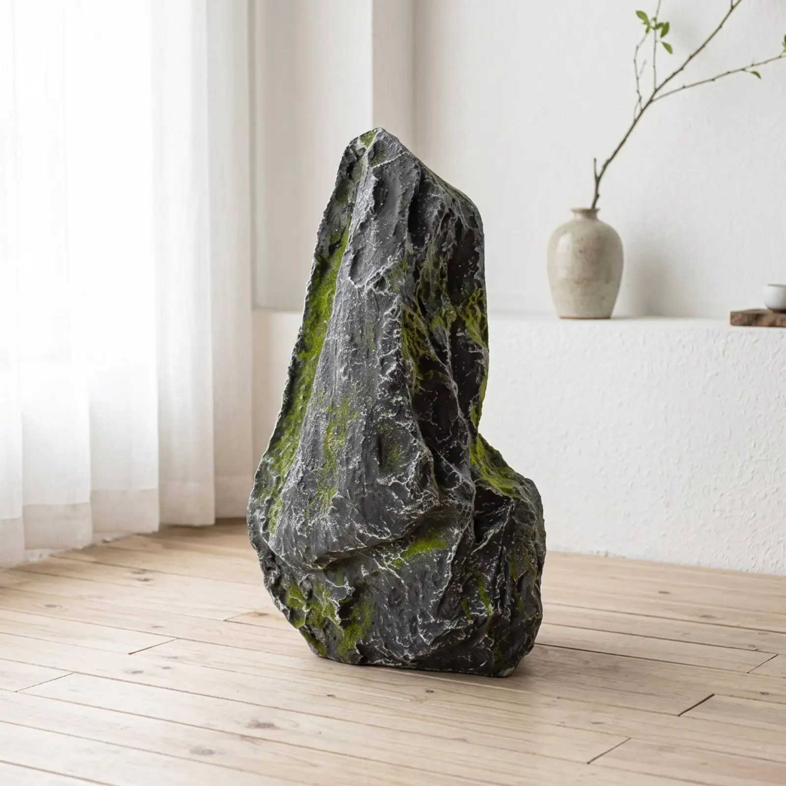 Artificial Rock Realistic Faux Rock Weathered Simulated Stone for Courtyard, Pond