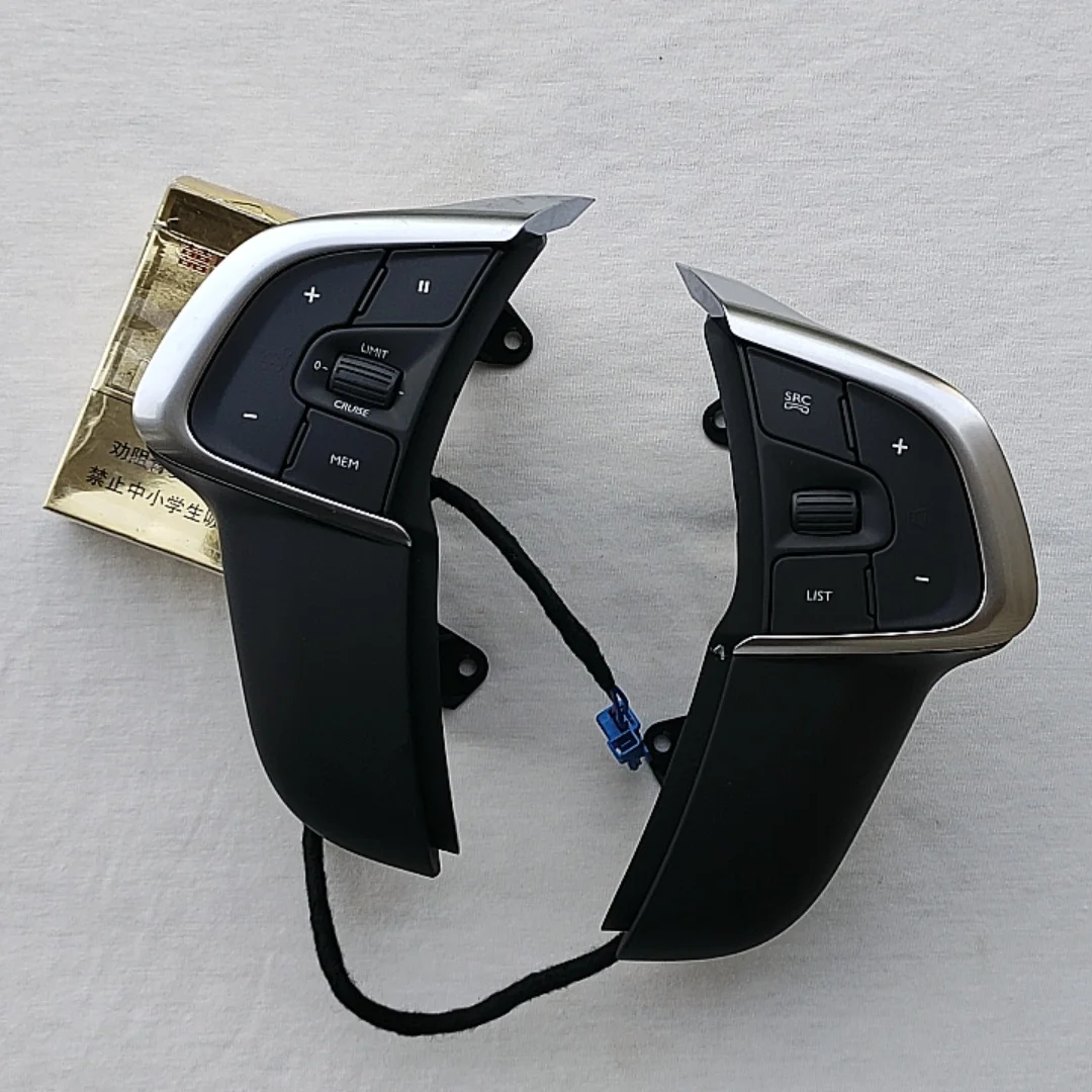 

Auto Parts Cruise Control Buttons Car Steering Wheel Phone Volume Control Switch For Citroen C4L DS4 2013-2016 98084115ZD