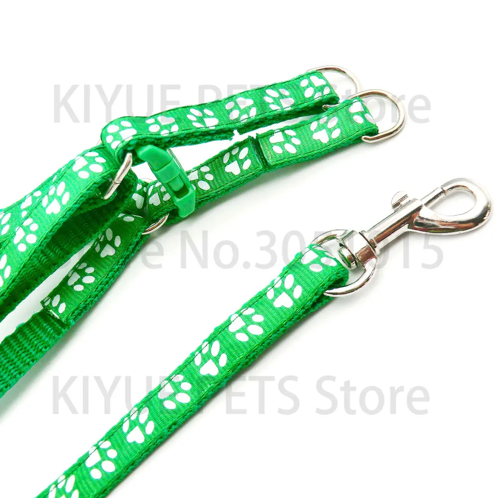 24 Sets Pet Dog Harness No Pull Adjustable Dog Leash Vest Classic Running Leash Strap Belt for Small Dogs and Cats Walk Outside - view 6