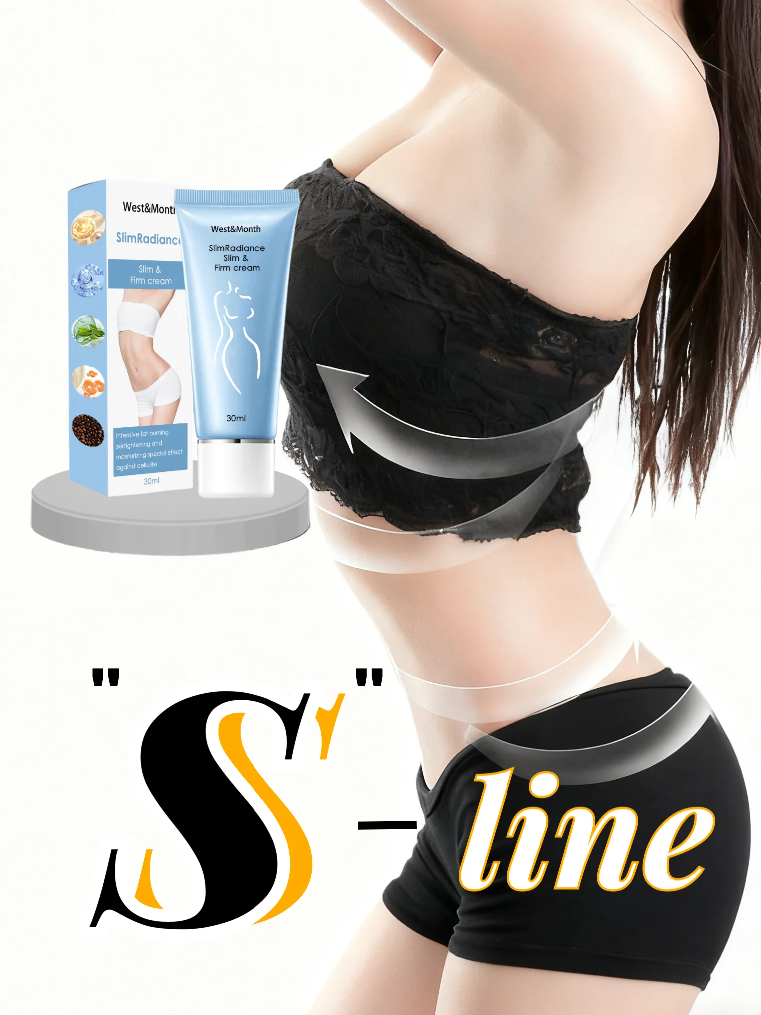 

Бедра, ягодицы, руки, живот — применить куда угодно, вы хотите стройному пуху, повышает местное сжигание жира и быстро формирует свое тело.