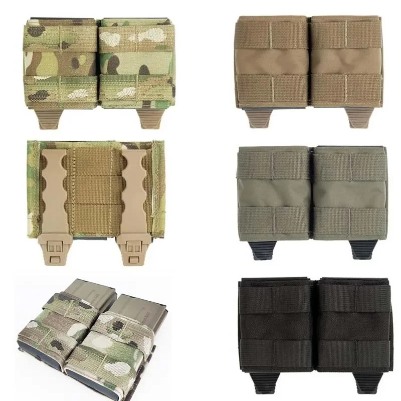 

Тактический жилет 5,56, двойной подсумок для журналов, жилет Molle Mag, сумки, сумка для инструментов