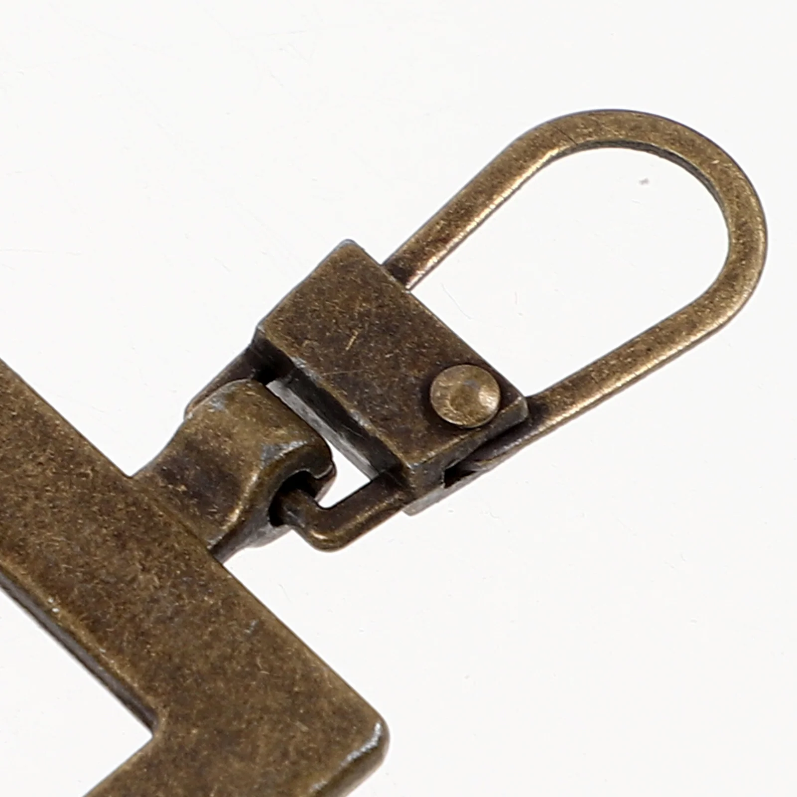 

5pcs Replacement Pulls Durable Iron Head Repair Kit For Jackets Luggage Bags Sportswear Detachable Head Zipper Pull Replacement