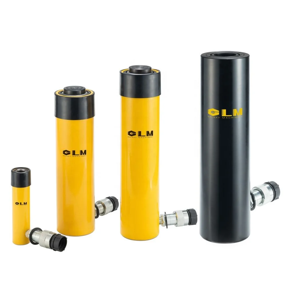 

Heavy Duty Single Acting Aluminum 100Ton 200mm Stroke 700bar High Pressure Industrial Hydraulic Cylinder Jacks