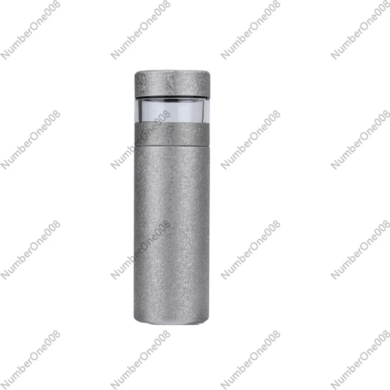 

Портативная термокружка из чистого титана, чашка для заваривания чая, вакуумная фляга, автомобильная бутылка для воды, стакан, 520 мл
