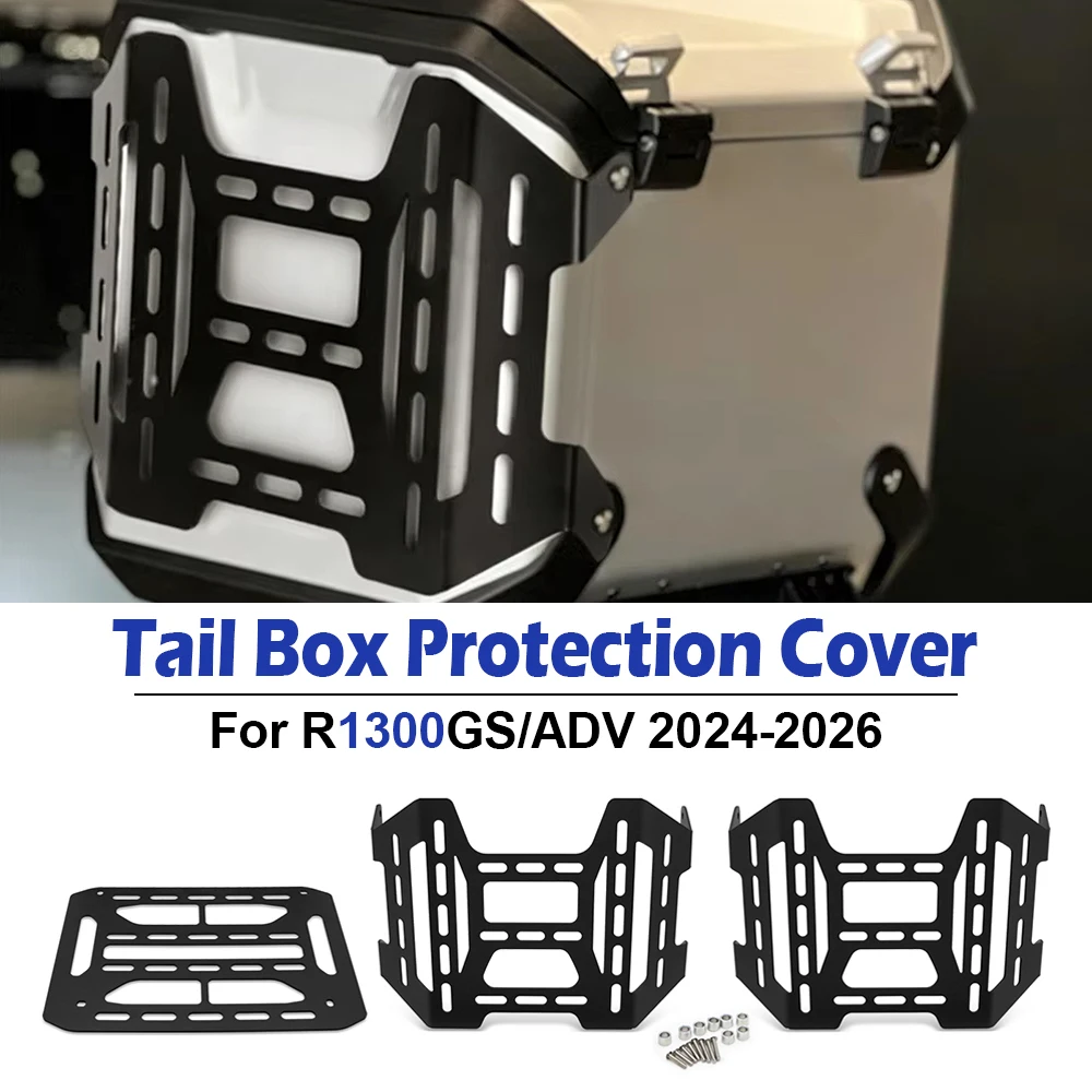 For BMW R1300GS Adventure 2024 R1300 GS ADV 2025 R1300GSA 2026 Motor Tail Box Shell Protective Cover Rear Top Box Luggage Case
