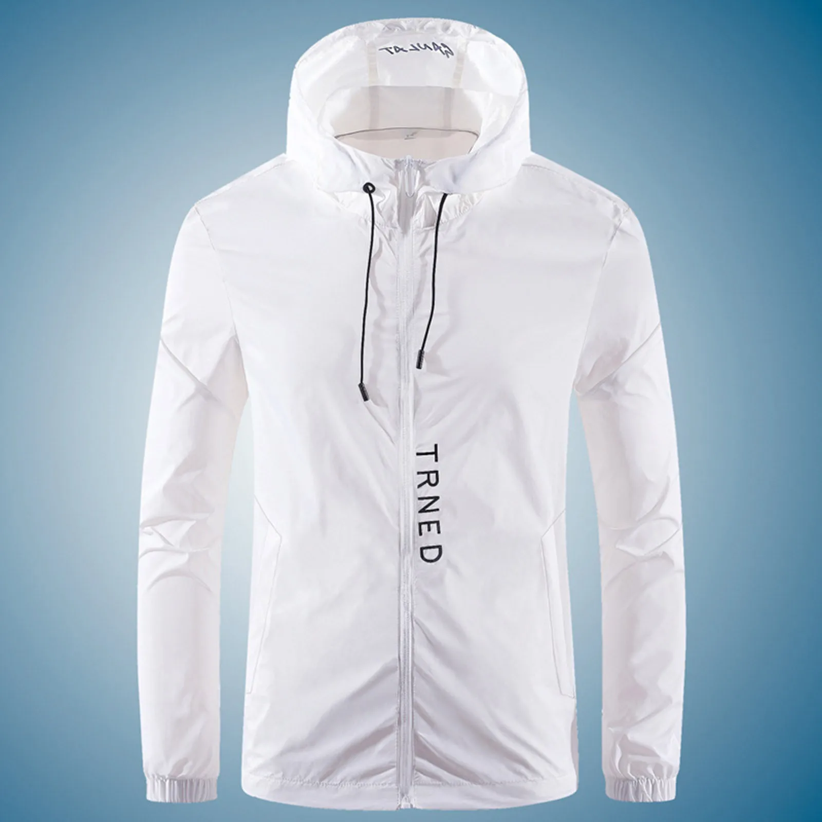 Chaqueta con capucha impermeable para hombre y mujer, abrigo fino de protección solar, ropa de pesca y caza, abrigo cortavientos de piel de secado