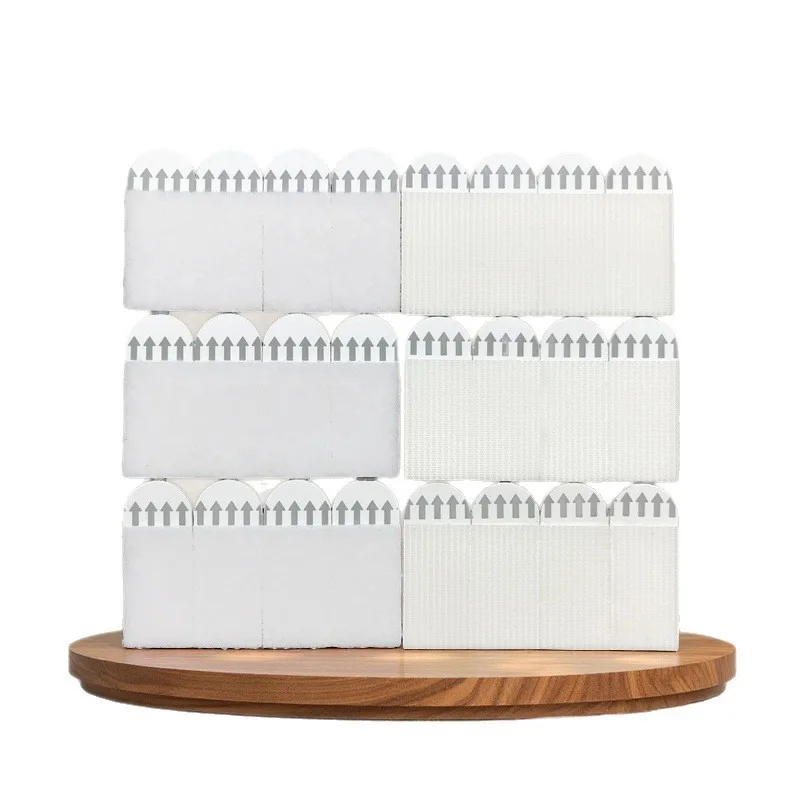 

24pcs(12pairs) Traceless and easy to pull adhesive Velcro for fixing photo frames, hanging pictures without leaving any adhesive