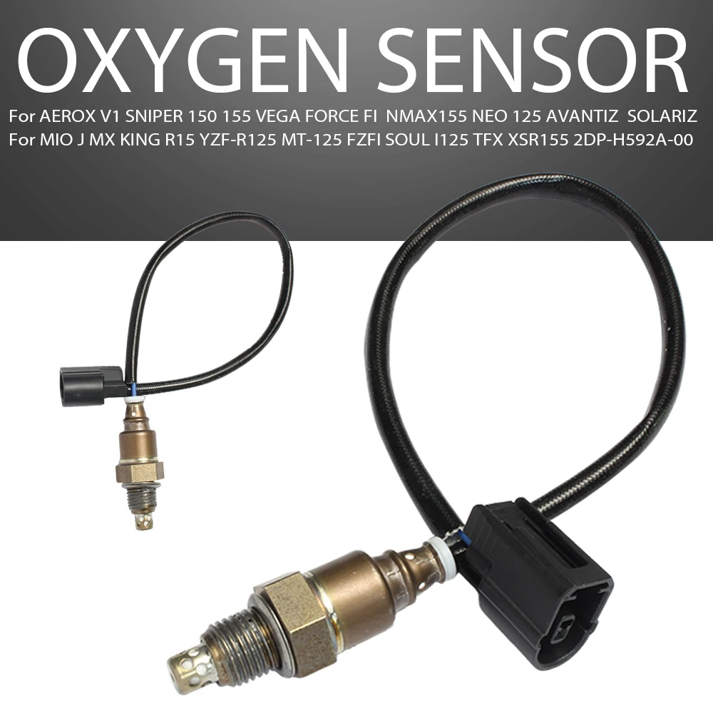 

OXYGEN SENSOR For AEROX V1 SNIPER 150 155 NMAX155 NEO 125 AVANTIZ SOLARIZ MIO J MX KING R15 FZFI SOUL I125 2DP-H592A-00