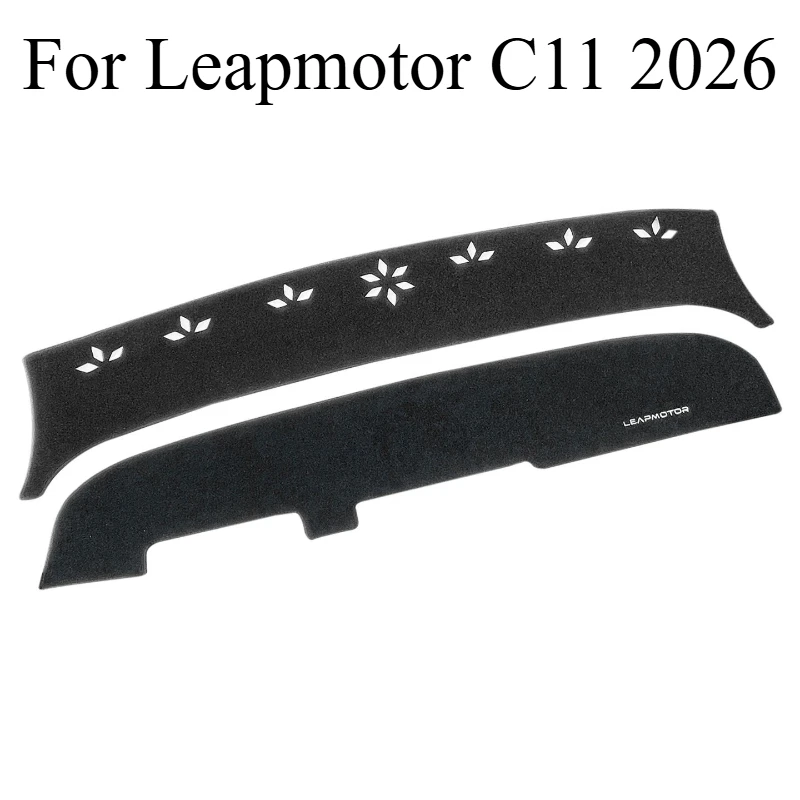 For Leapmotor C11 2026 Dashboard Sun Shade Mat - Anti-Glare & UV Protection Cover with Velvet Texture