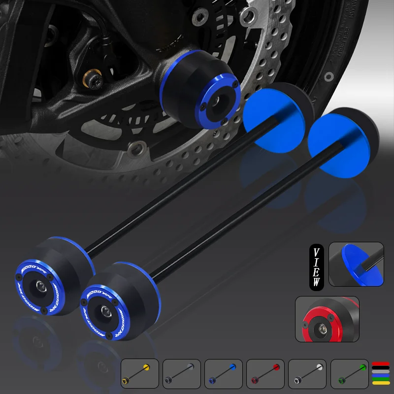 

2025 Hot Sale m1000xr Motorcycle Front & Rear Axle Fork Crash Sliders Wheel Falling Protector pad For M1000XR M1000 XR 2024-2025