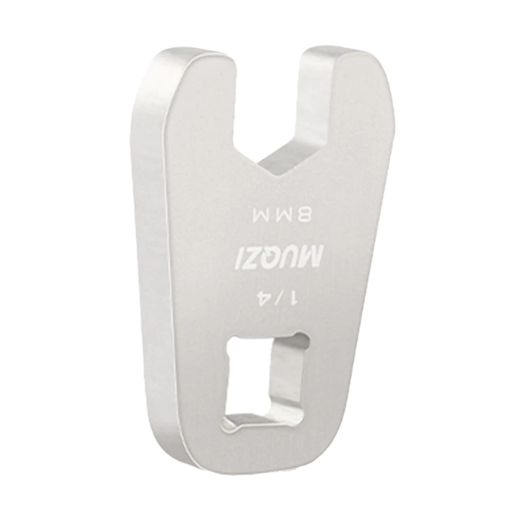 

8mm Bicycle Oil Pipe Torque Wrench Opening Head Road Bike Torsions Wrench Replacement for 1/4 Head Torque Wrench