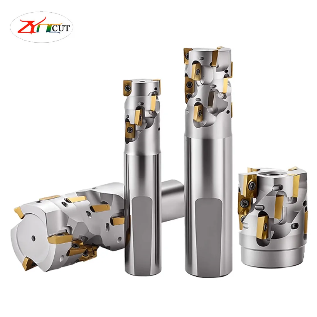 20 25 32 35 50 مللي متر قاطعة المطحنة الذرة قضيب BAP300R BAP400R دوامة نهاية مطحنة عرقوب وقاطع رئيس تثبيت APMT1604 طحن إدراج