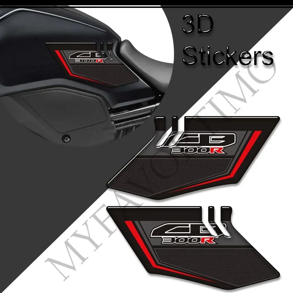 

For Honda CB300R CB 300R 2018-2022 Motorcycle Grips Tank Pad Stickers Gas Fuel Oil Kit Knee Protector