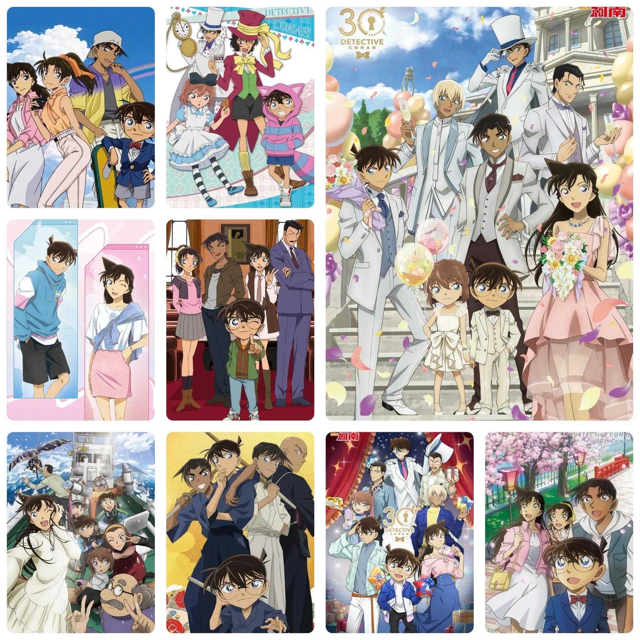 DIY 5D Diamond Painting, Detective Conan Anime Character Art, Hobby Craft for Home Wall Decor, Ideal Gift for Art Lovers