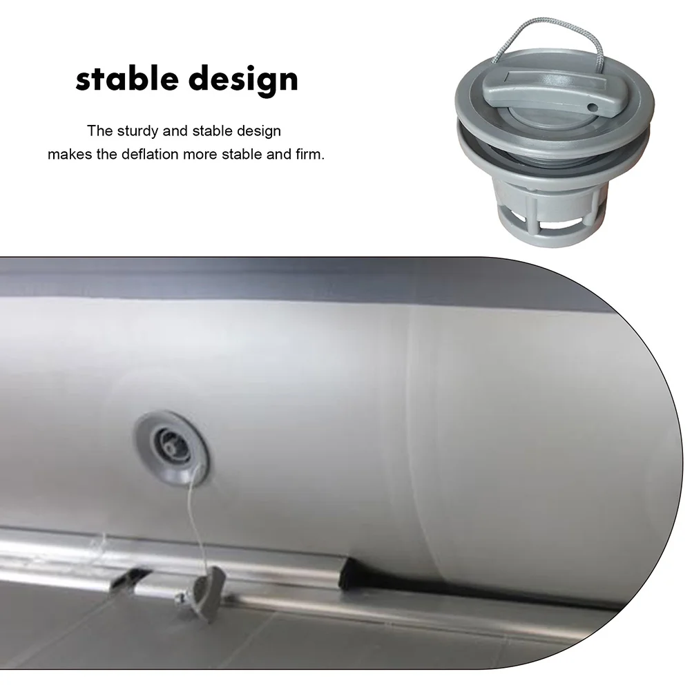 كاياك مضخة هواء صمام موصل خفيفة الوزن متعددة حفرة صمامات محول لقوارب قابلة للنفخ ألواح ركوب الأمواج التخييم التنزه الصيد #6