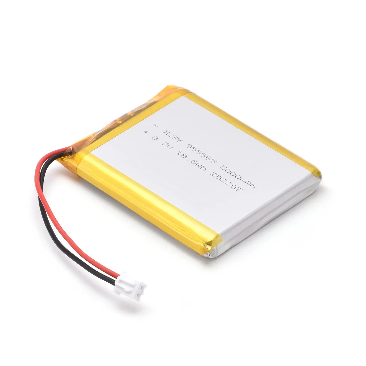 3.7V 5000mAh 955565 Polymer Lithium Battery  Jst PH 2.0mm 2pin Plug for Mobile Power Smart Home Air Conditioning Suit Charging