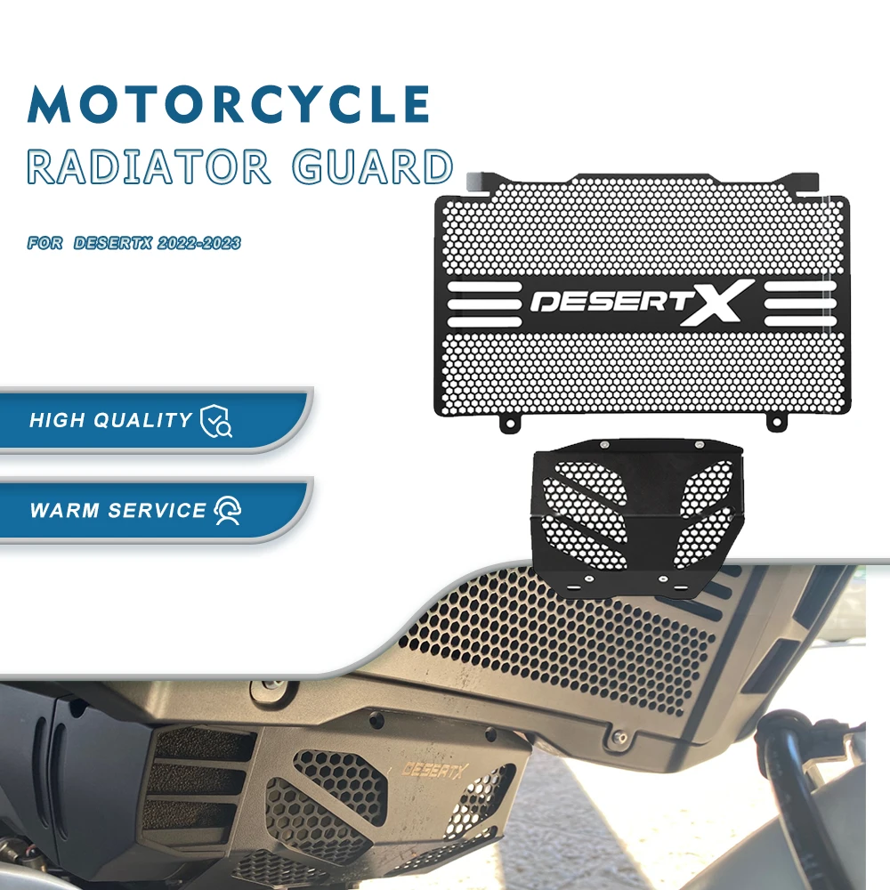 

Desert X Motorcycle Radiator Grille Covers Protection Oil Cooler Grill Guard Protector For Ducati DesertX DESERT X 2022 2023