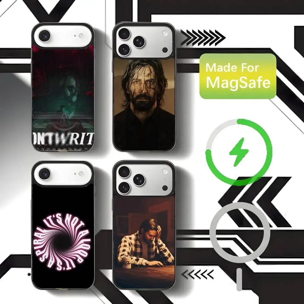 

Game Alan Wake 2 Phone Case For iPhone 17,16,15,14,13,12,11,Pro,Max,Plus,Mini,SE4,E Magnetic Magsafe Wireless Charging