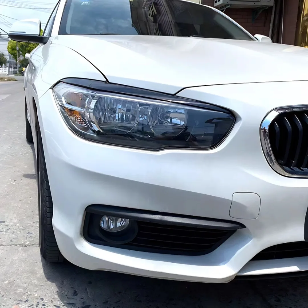 Frontscheinwerfer-Augenbrauenblende Breitbau-Kit Tuning-Zubehör für BMW 1er F20 F21 116d 118i 120i 120d M135i 2015-19 – Detail 2