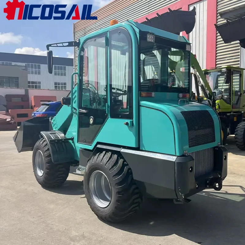 

Nicosail KZL918 Telescopic Boom Loader High Lift Height for Farm Ranch Construction Site Heavy Duty Work