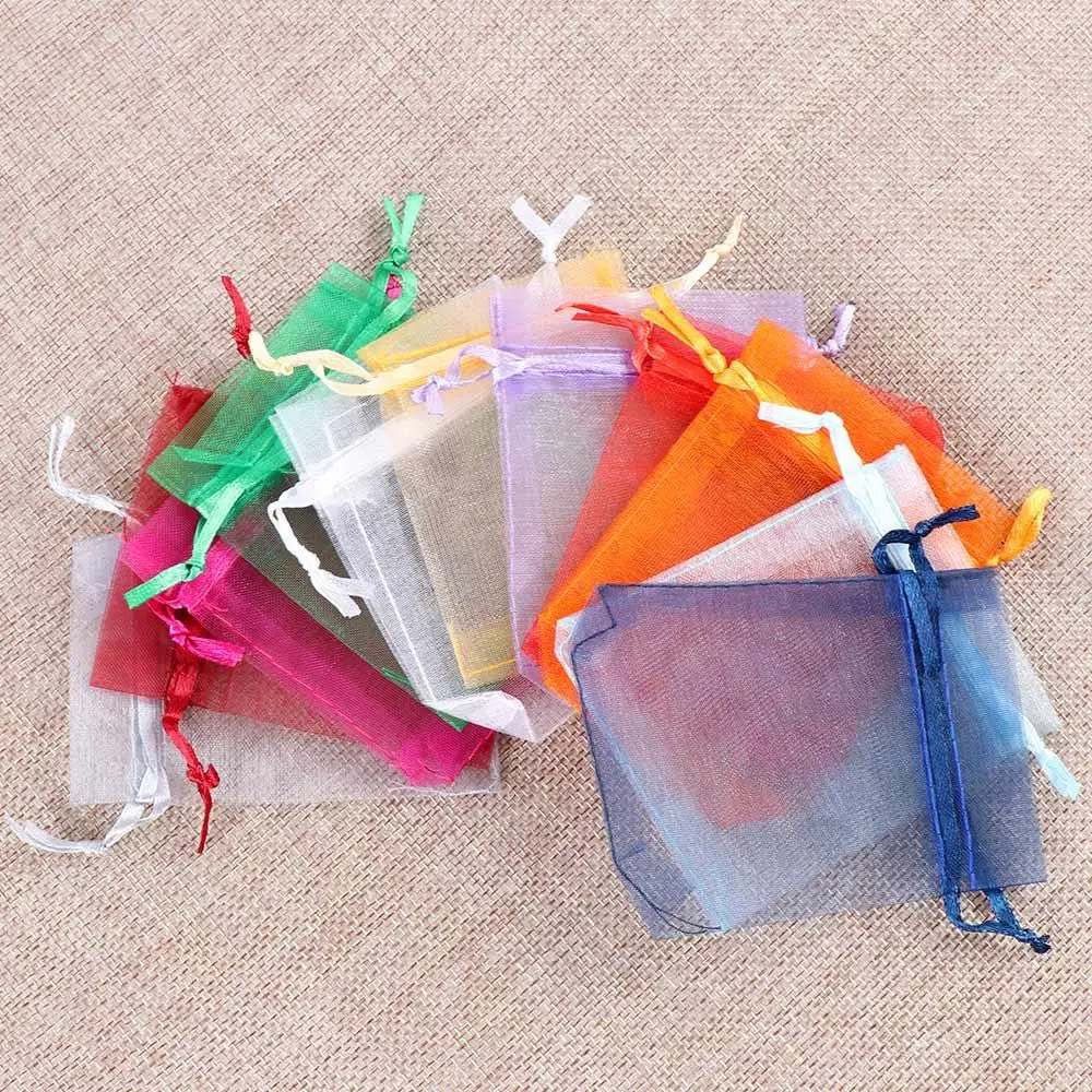 Party Wedding Favor Jewellery Organza Packing Pouches Candy Bags Gift Bags