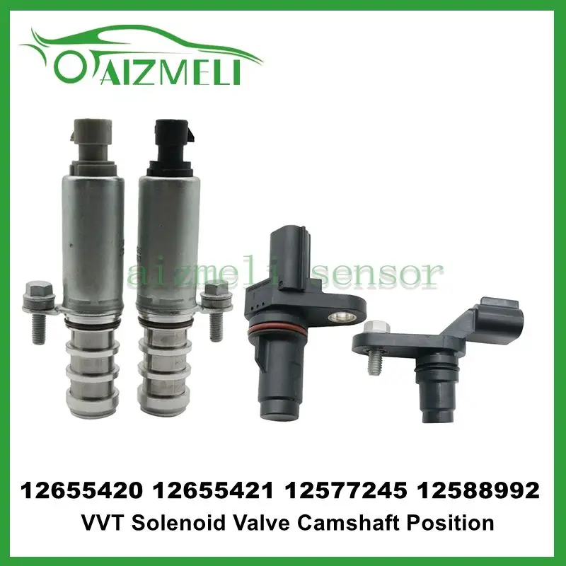 

12655420 12655421 12577245 12588992 Положение впускного и выхлопного распределительного вала Электромагнитный клапан VVT для Chevrolet Gmc Pontiac Saturn