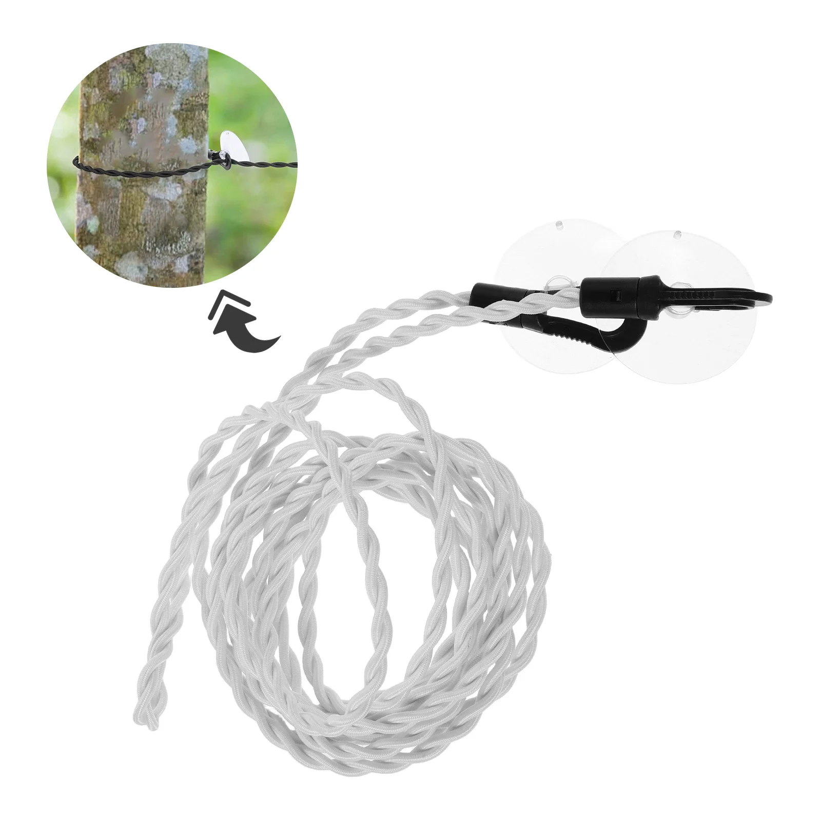 Linha de secagem de roupas retrátil compacta cabo de lavanderia de viagem elástica para ferramenta de secagem de economia de espaço interno e externo