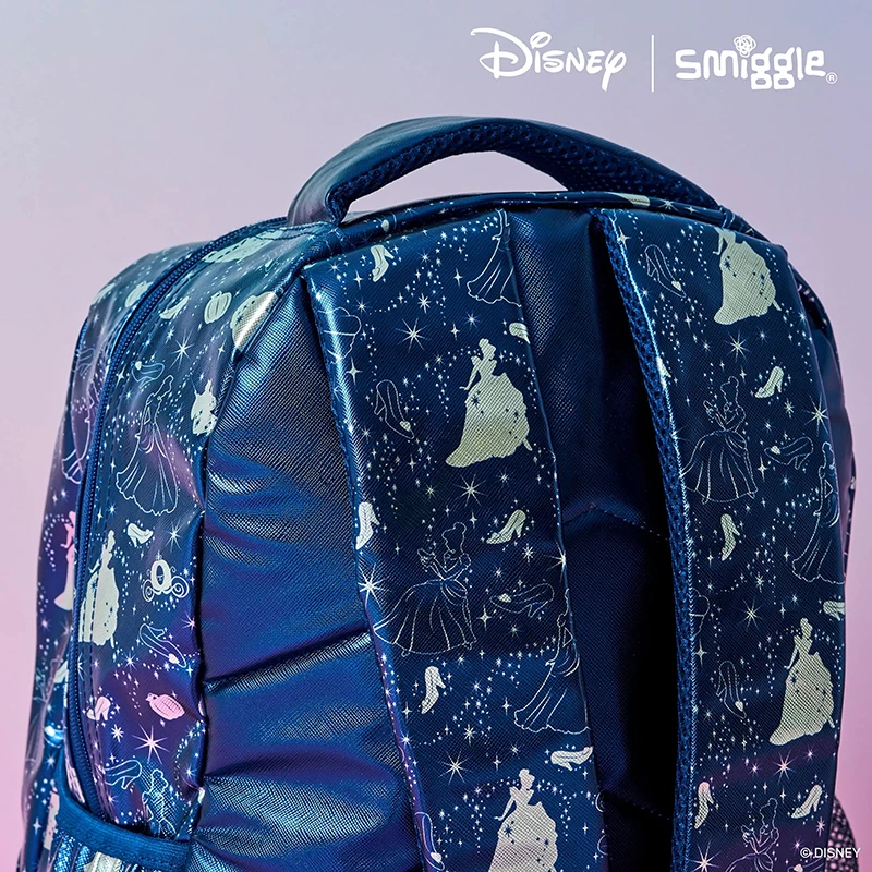 Disney Australian Smiggle Cartoon Kopciuszek Plecak Student Dziecięce tornistry Piórnik Torby na posiłki Zestaw artykułów biurowych