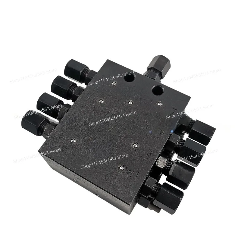 SSV8 Block Progressive Grease Dispenser - Industrial Lubrication Dispensers