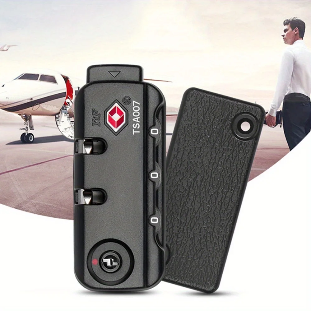 1PC TSA 3 Digit Password Lock Steel Wire Suitcase Luggage Coded Lock Cupboard Cabinet Locker Padlock Travel Bag Lock