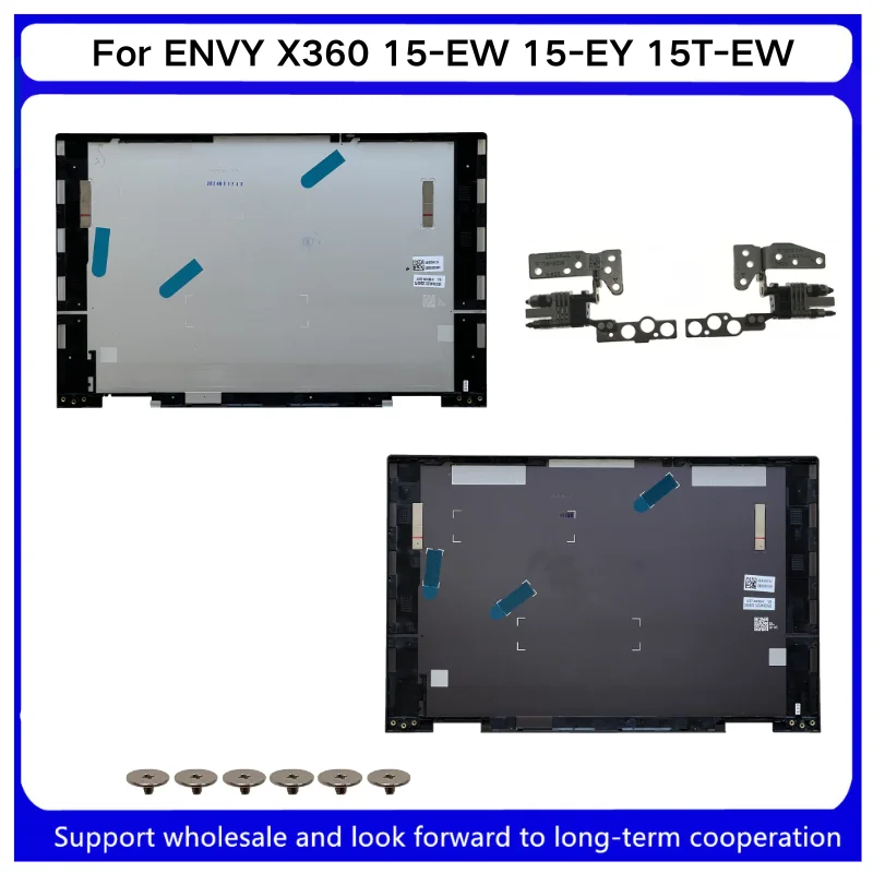 New For Kailxuling ENVY X360 15-EW 15-EY 15T-EW LCD Hinges/LCD Back Cover A Shell Hinged screen back cover notebook shell