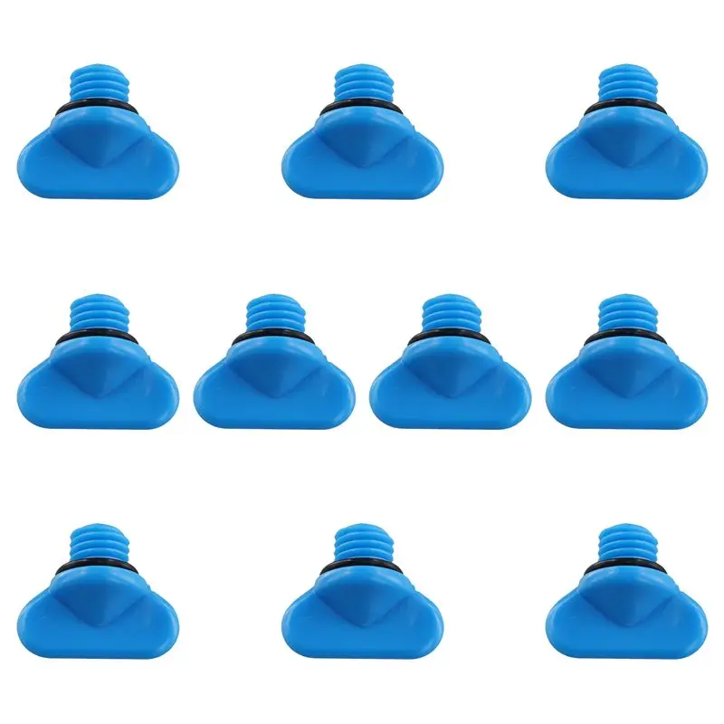 10 Pcs Exhaust Manifold Water Drain Plug For Mercruiser 22-806608A1 22-806608A02 8M2000874