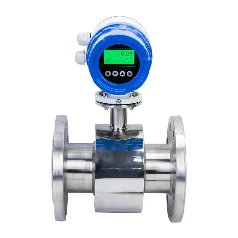 Sanitary electromagnetic flowmeter, tap water beer milk integrated split flowmeter