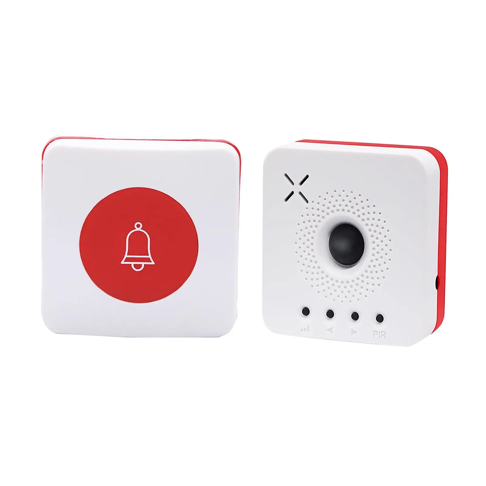 Remote Call Button Caregiver Doorbell for Alarm Personal Care