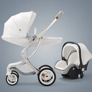 Baby stroller 2 in 1/3 in 1, luxury baby cart with car seat, eggsheet baby cart cart 11 Main Sales Carrinho Bebe - №7