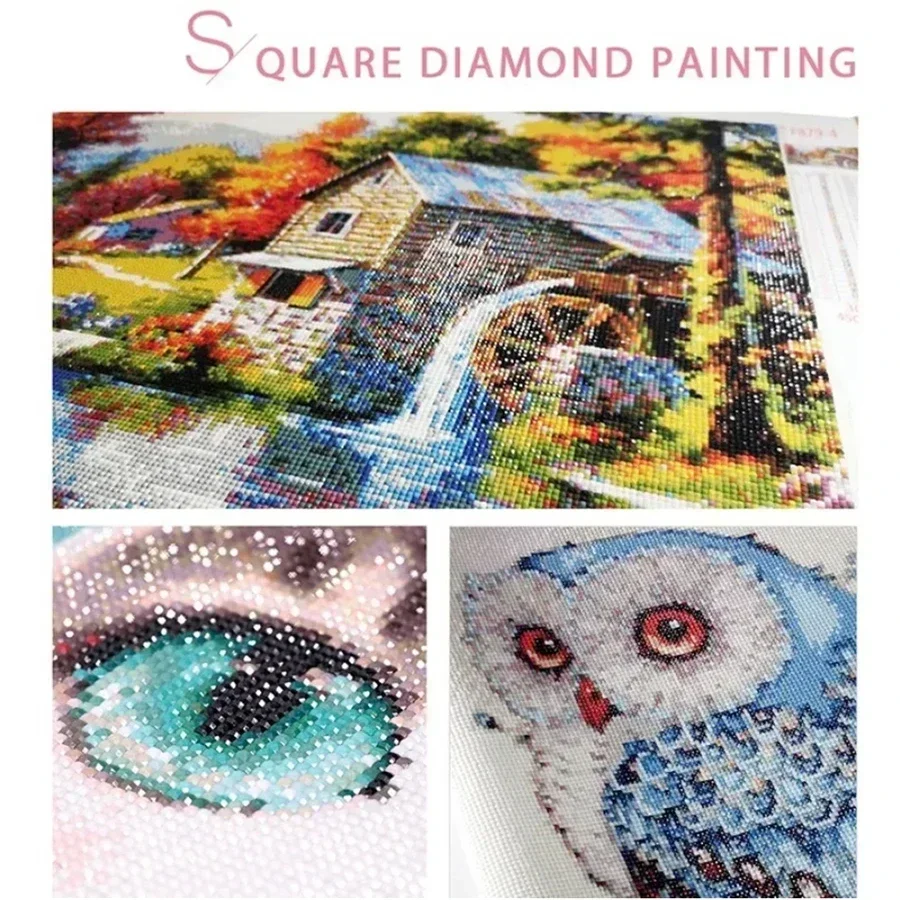 Diamond Embroidery Dog Animals Diamond Painting Full Square Drill DIY Creative Crystal Mosaic Rhinestone Art Home Decor