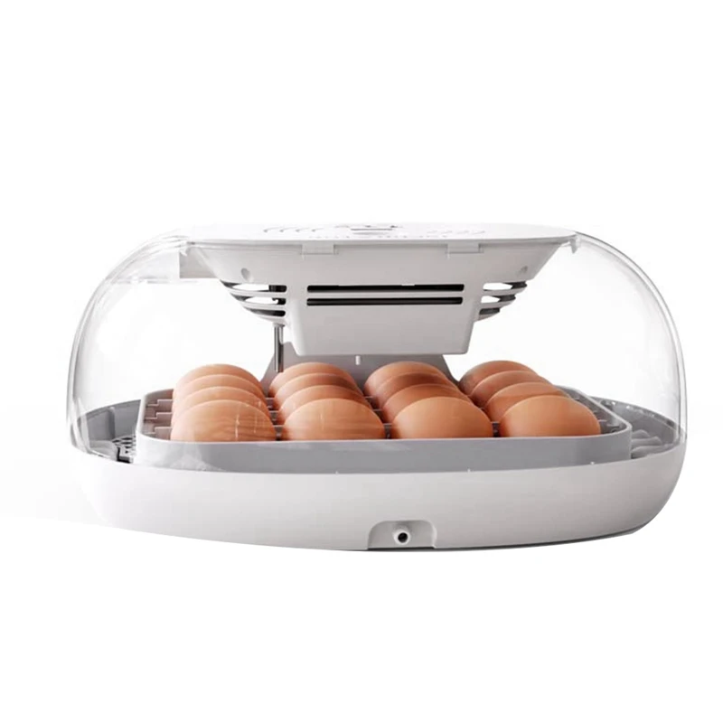 1Pcs 16 Eggs Incubator With Auto Egg-Turning Auto Water Refill Auto Temperature Control, US Plug