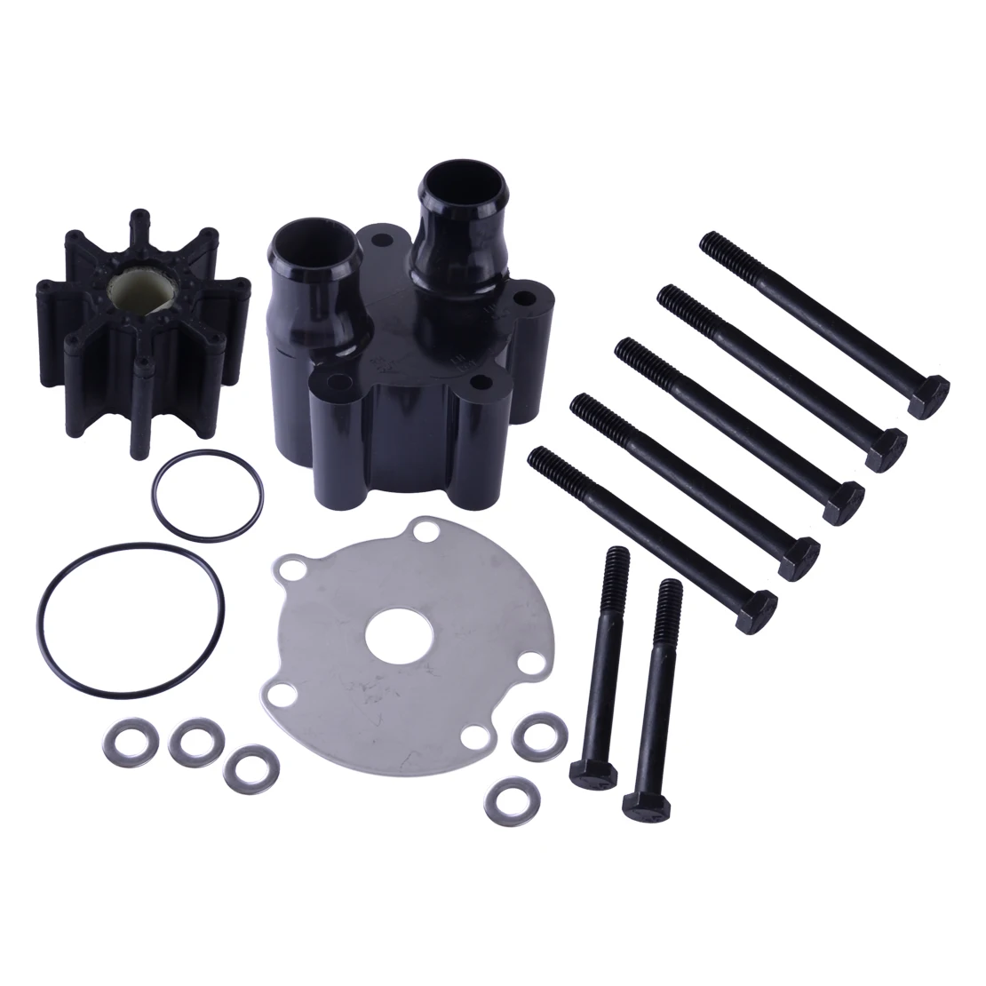 Water Pump Impeller Housing Repair Kit Fit For Sierra Mallory Mercury Mercruiser Bravo 18-3150 9-48350 46-807151A7 46-807151A14