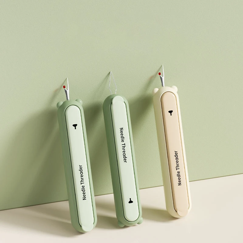 

2-In-1 Multi-Function Needle Threader Thread Remover Picker Portable Household Sewing Tool