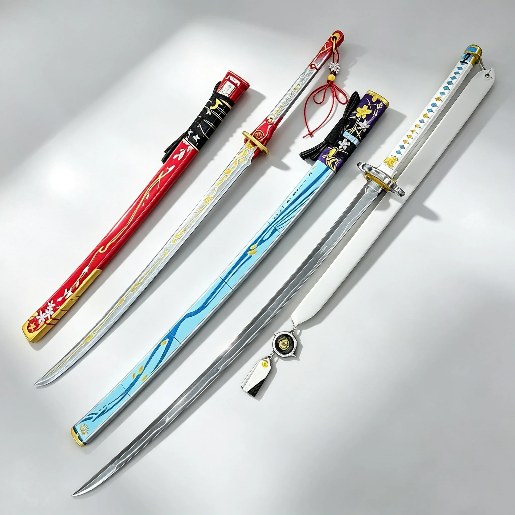Hiyuki Wuthering Waves Cos Sword 3D Printed Cosplay Prop Halloween Christmas Party Costume Accessory Game Weapon Replica