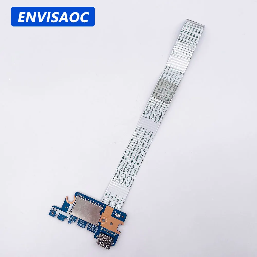 

For HP 15-BS 15-BW 250 G6 255 G6 TPN-C129 TPN-C130 laptop Card reader USB Jack board CSL50 LS-E795P